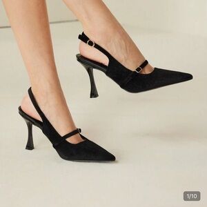 MOFT Classic Black Pointed Heels